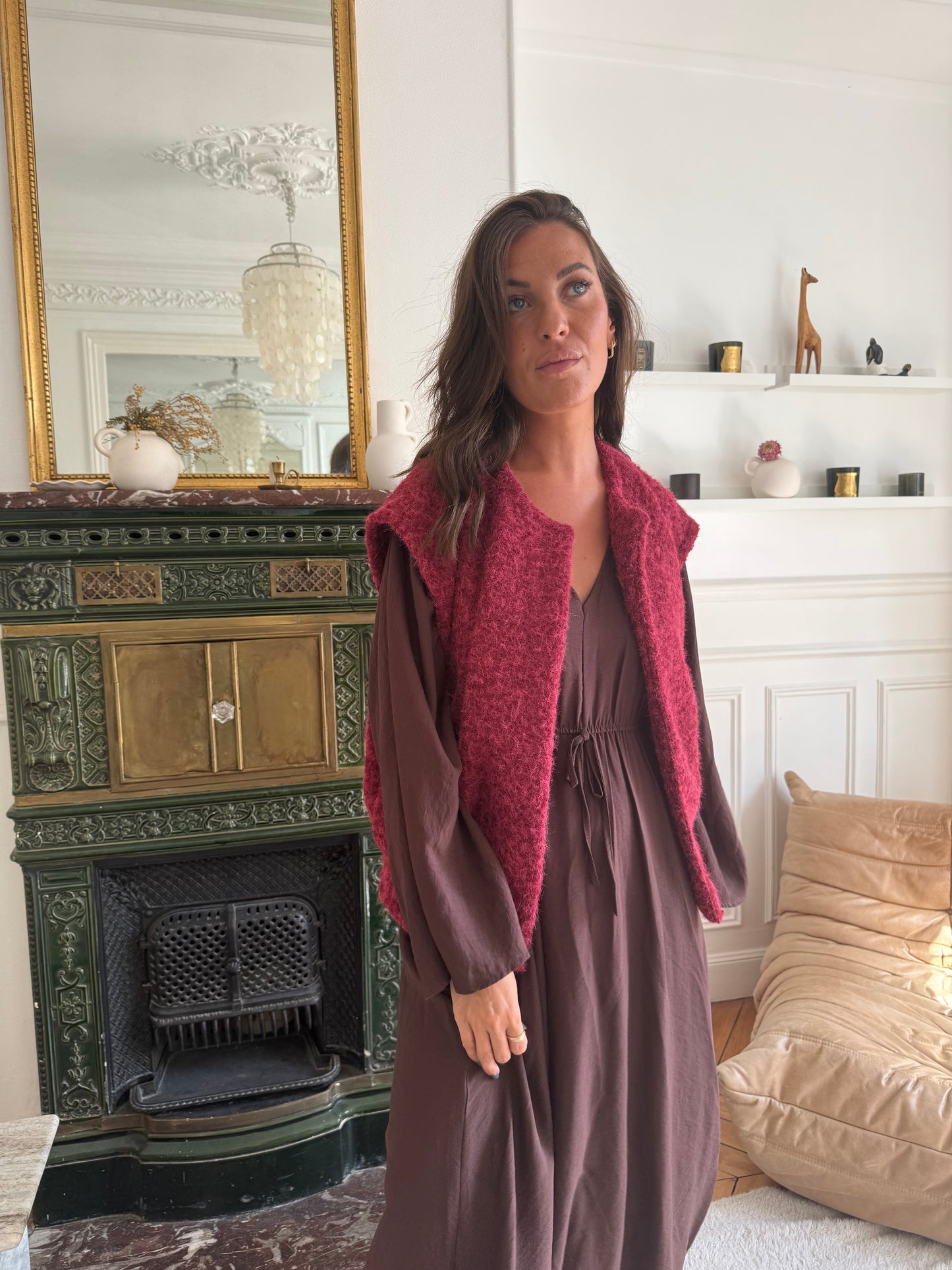 Robe Jiloa Marron