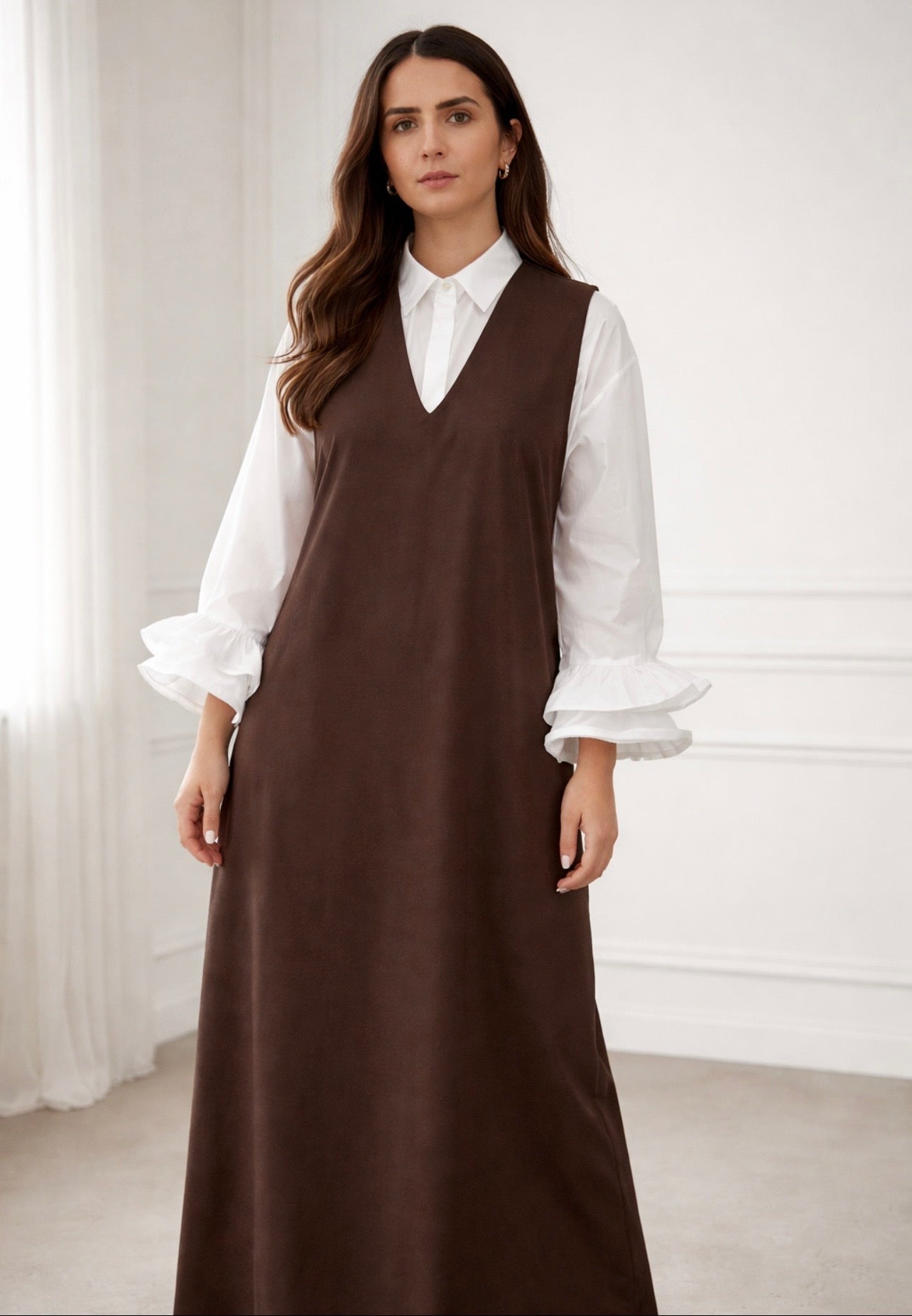 Robe Chasuble choco