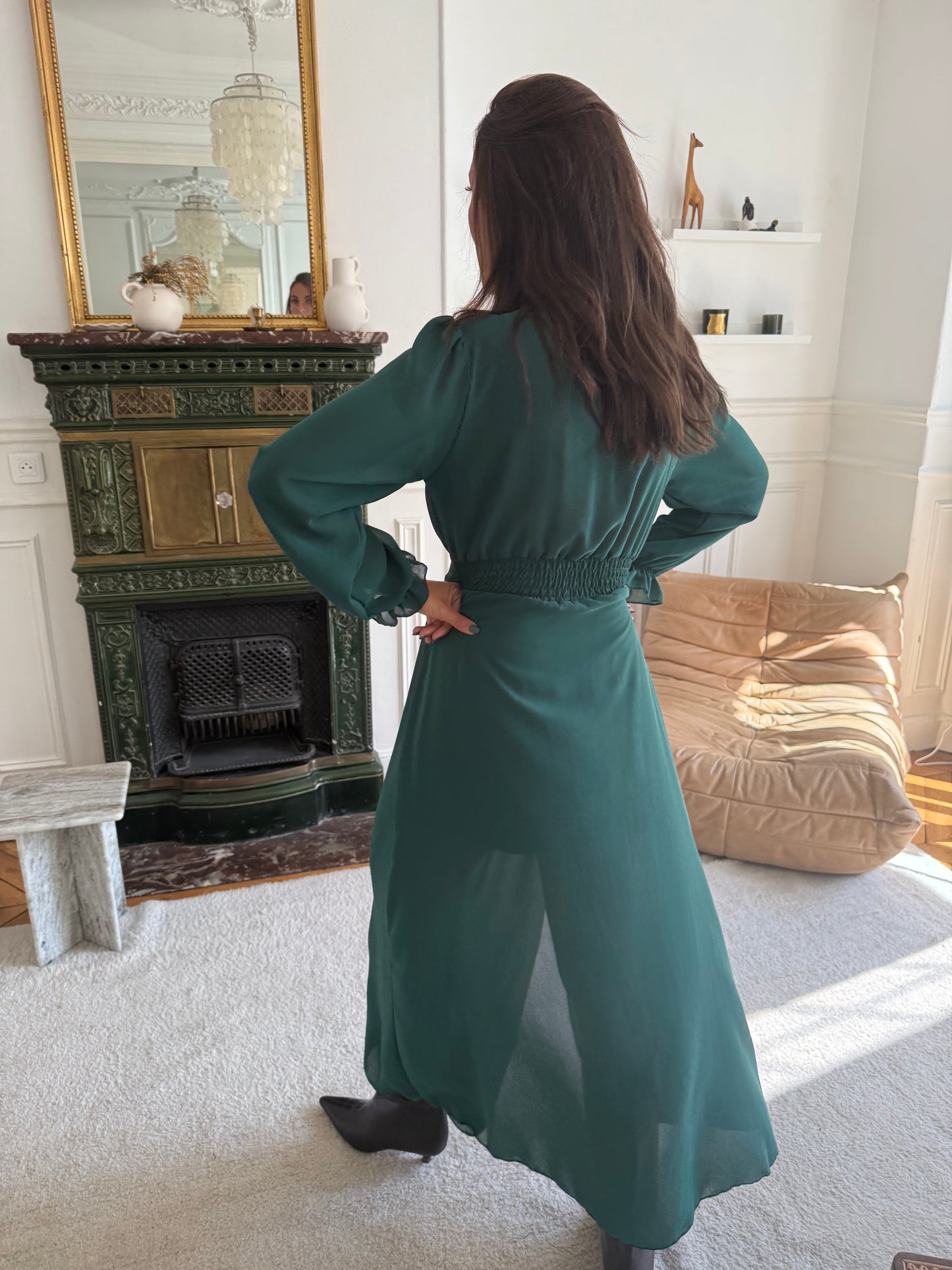 Robe Nina verte