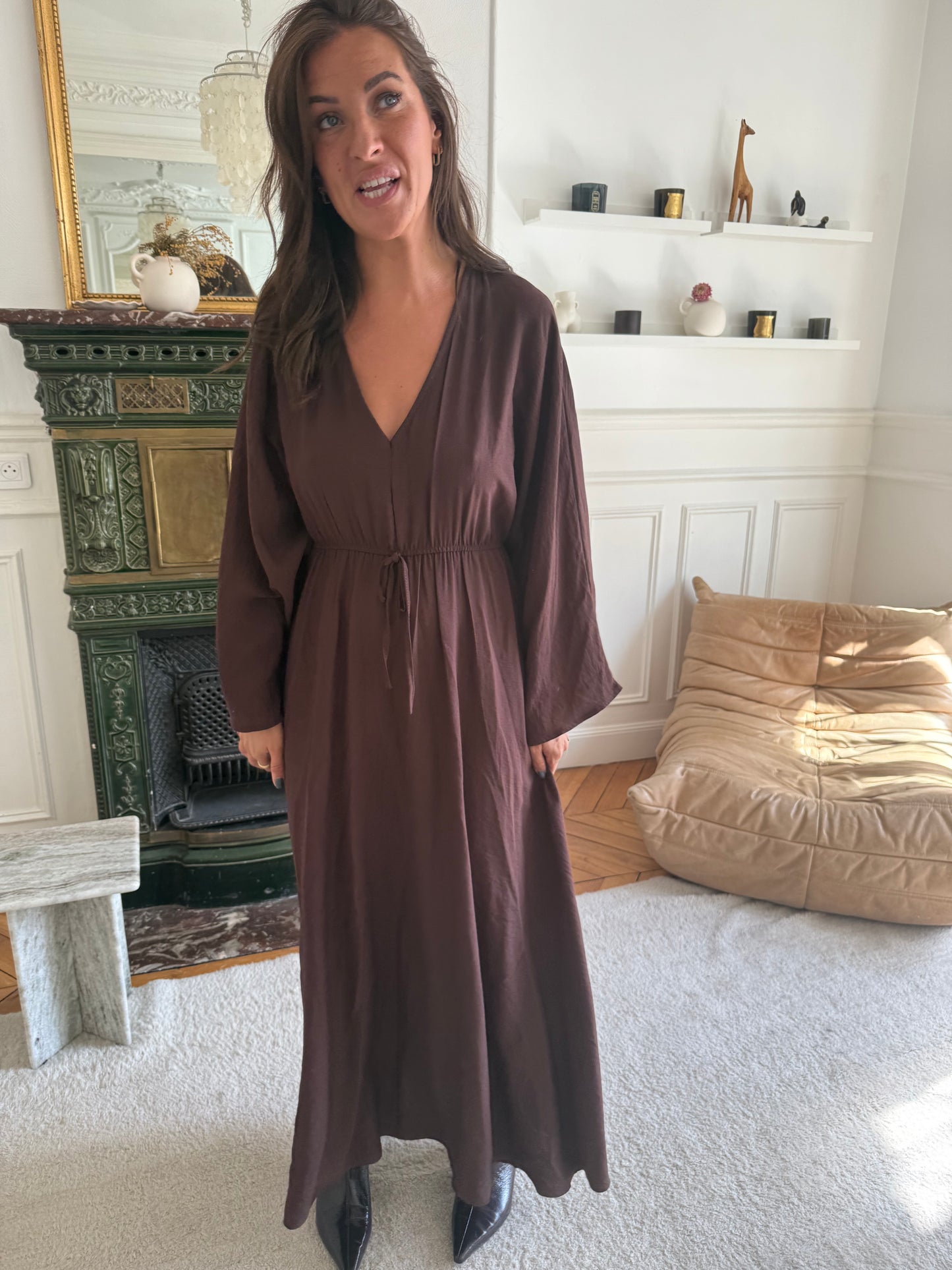 Robe Jiloa Marron